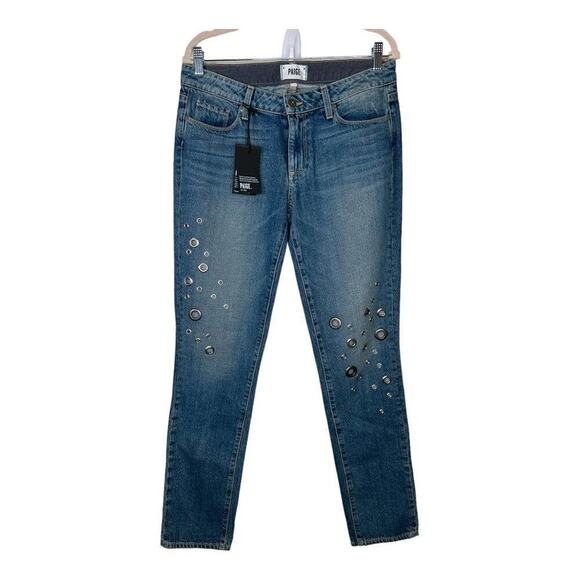 NWT Paige Jimmy Jimmy Ankle Jeans Size 28 - Picture 2 of 10